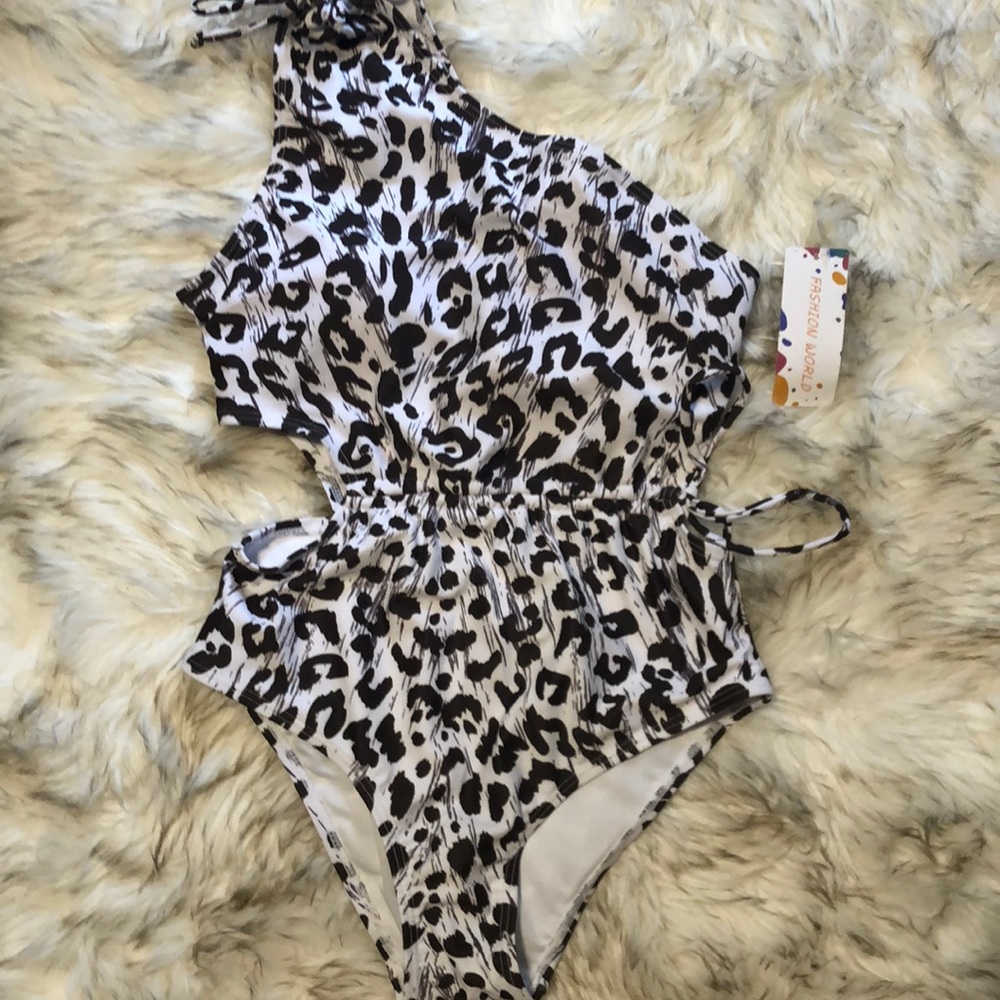 Women’s size small cut-out one piece swim suit